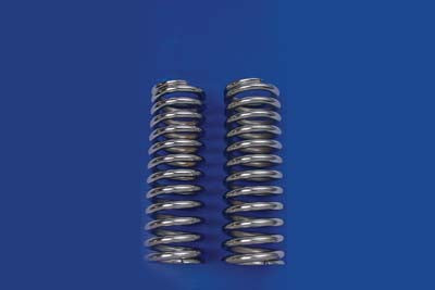 Chrome 13-1/2 Shock Spring Set