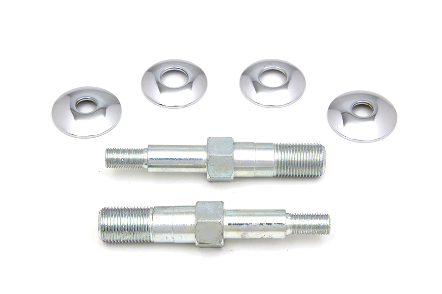 Lower Rear Shock Stud Kit Zinc