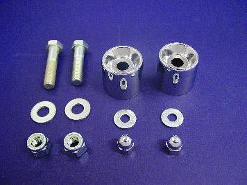 Shock Stud Kit Chrome
