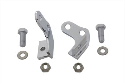 Rear Shock Lowering Kit Chrome