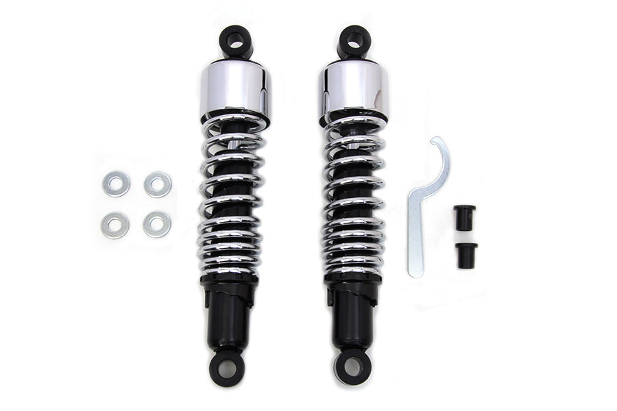 12-1/2 FLT Shock Set Chrome