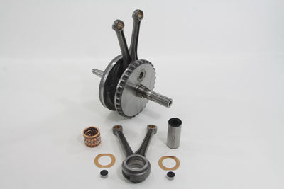 Twin Cam Flywheel Rebuild Service with New Connecting Rods