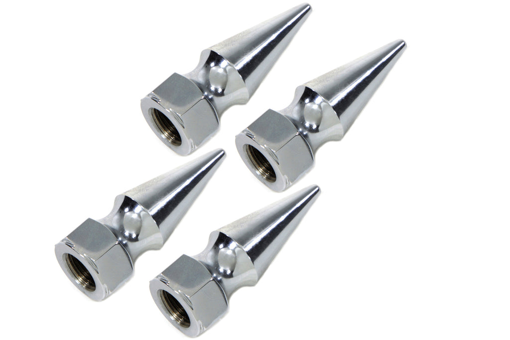 Chrome Pike Nut Fine 5/16 -24 Thread