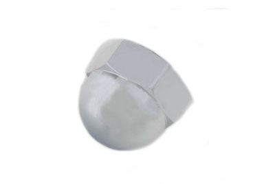Chrome Acorn Nut 1 X 24 Tooth without Shoulder