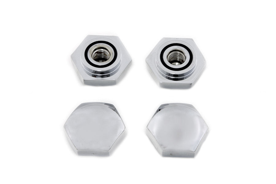 Chrome Rocker Arm Shaft Nut
