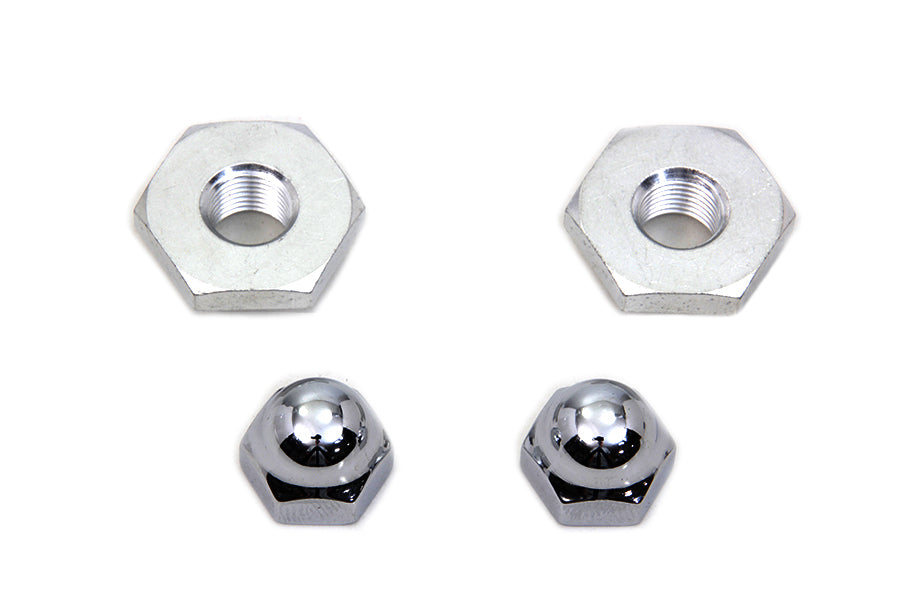 Cadmium Acorn Nut and Retainer Kit