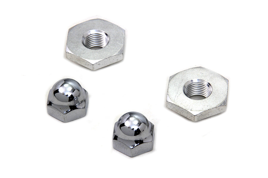Cadmium Acorn Nut and Retainer Kit