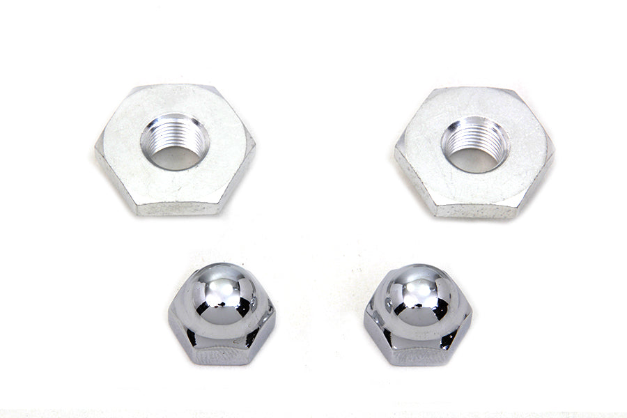 Cadmium Acorn Nut and Retainer Kit