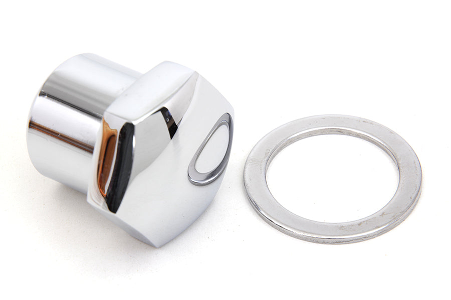 Chrome Triple Tree Fork Stem Nut