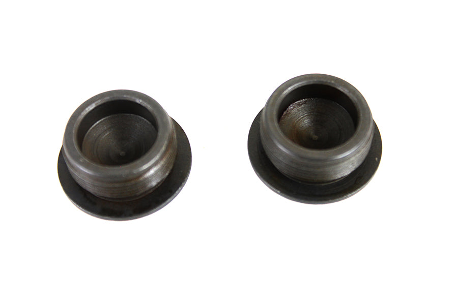 Parkerized Spring Handlebar End Nut Set