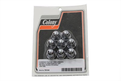 Chrome Cylinder Base Nut