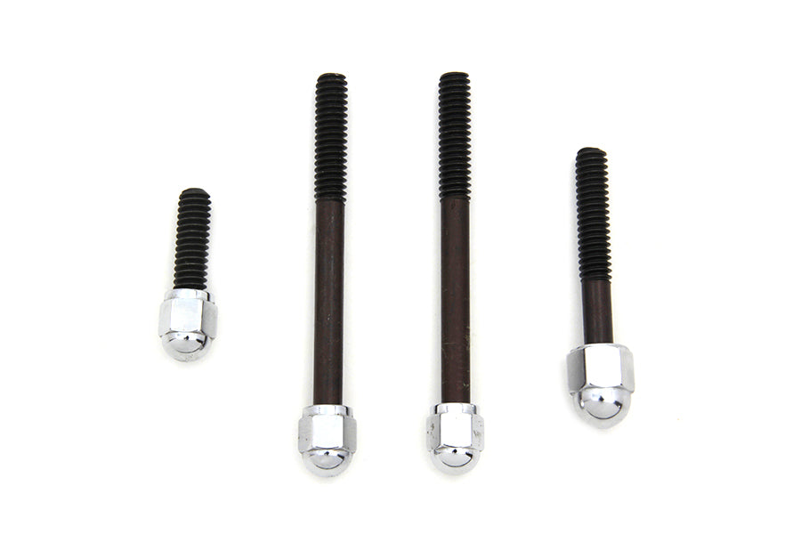 Chrome Acorn Dash Cover Screw