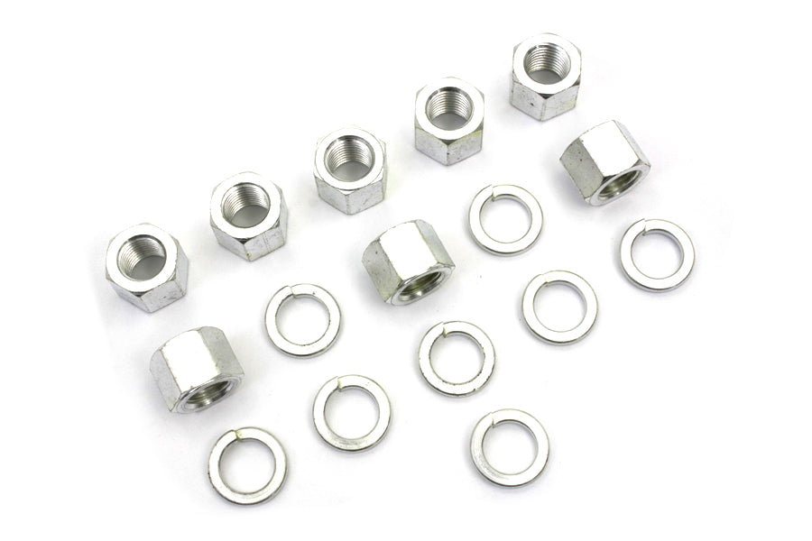 Cadmium Cylinder Base Nuts and Washers
