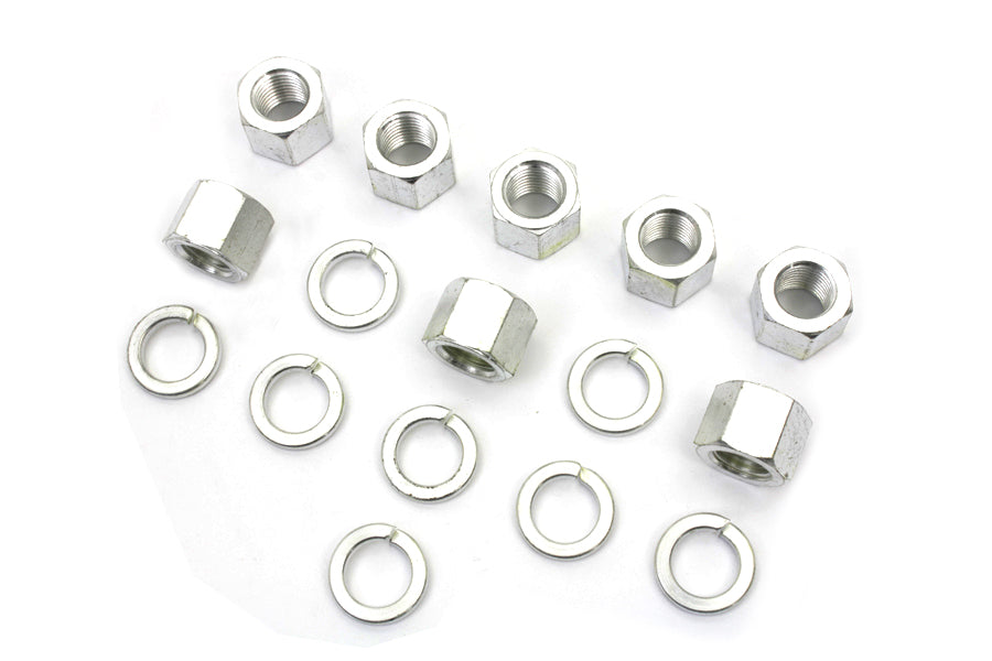 Cadmium Cylinder Base Nuts and Washers