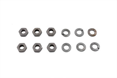 Chrome Stock Oil Pump Nut HD Thread