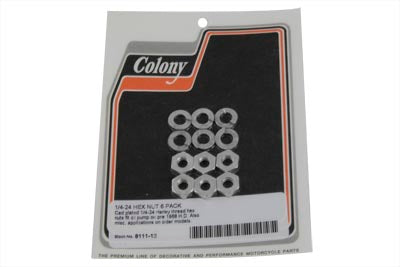 Cadmium Standard Oil Pump Nuts