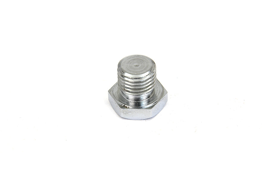 Chrome Motor Case Drain/Oil Pump Body Plug