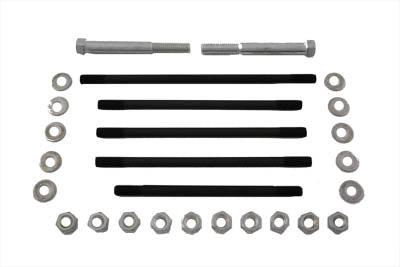 Chrome Motor Case Bolt Kit Stock