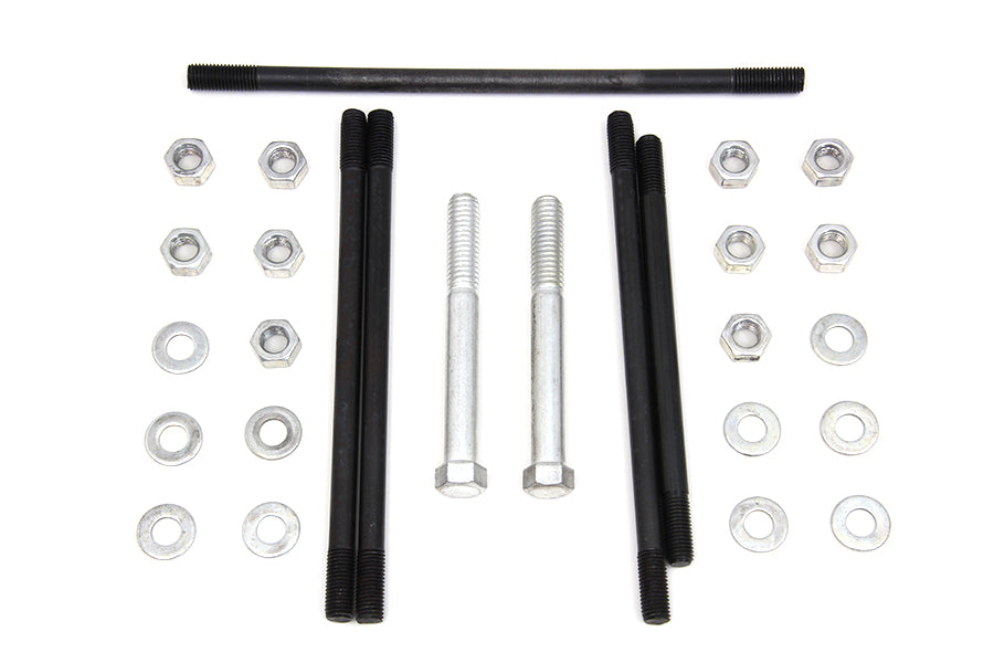 Chrome Motor Case Bolt Kit Stock