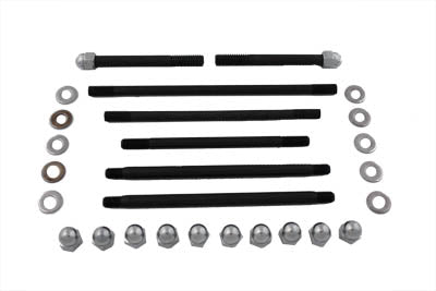 Chrome Motor Case Bolt Kit Acorn