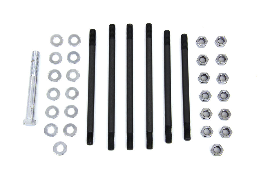 Chrome Stock Engine Case Bolt Kit