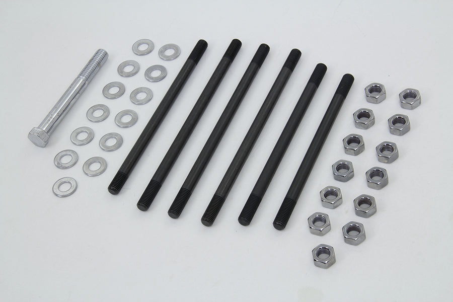 Chrome Stock Engine Case Bolt Kit