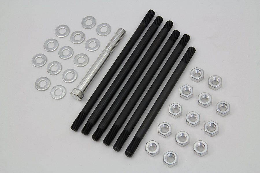 Cadmium Stock Engine Case Bolt Kit
