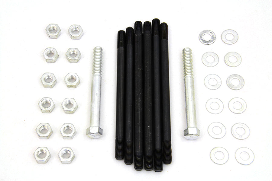 Cadmium Stock Engine Case Bolt Kit
