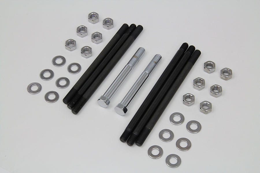 Chrome Stock Engine Case Bolt Kit