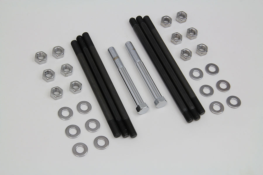 Chrome Stock Engine Case Bolt Kit