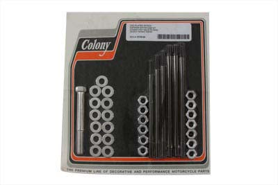 Chrome Stock Engine Case Bolt Kit
