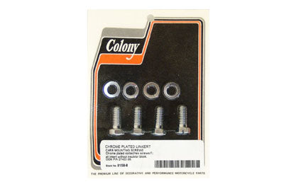 Chrome Stock Carburetor Mount Screws
