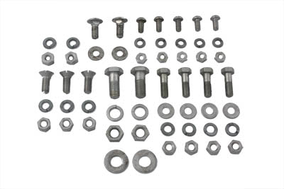 Cadmium Rear Fender Mounting Kit