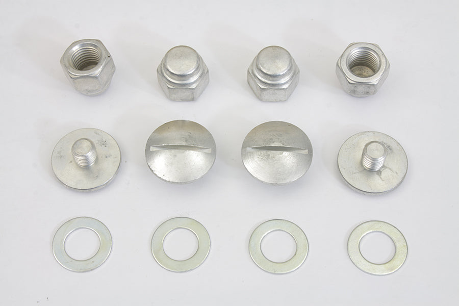 Cadmium Rocker Shaft End Cap Nut Slot Type