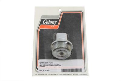 Chrome Inner Fork Tube Plug