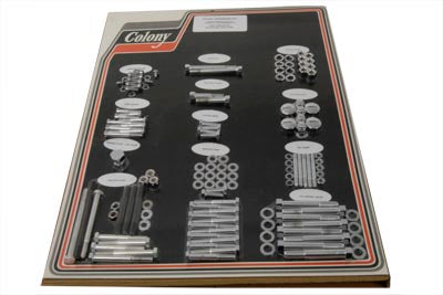 Stock Style Hardware Kit Chrome