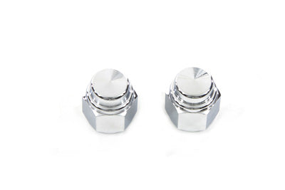 Chrome Cap Nut Fine 1/2 -20 Thread