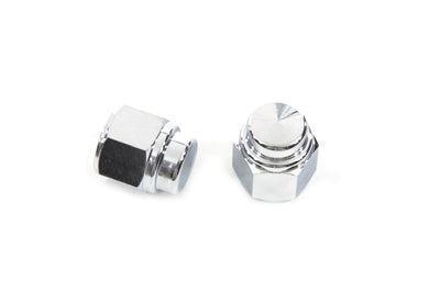 Chrome Cap Nut Fine 1/2 -20 Thread