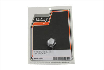 Chrome Cap Nut 5/16 -18 Coarse Thread