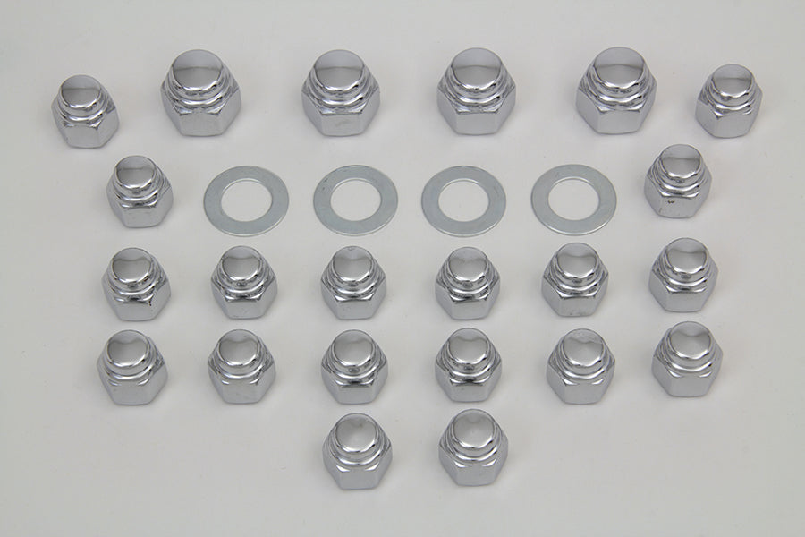 Rocker Box Nut Kit Cap Style