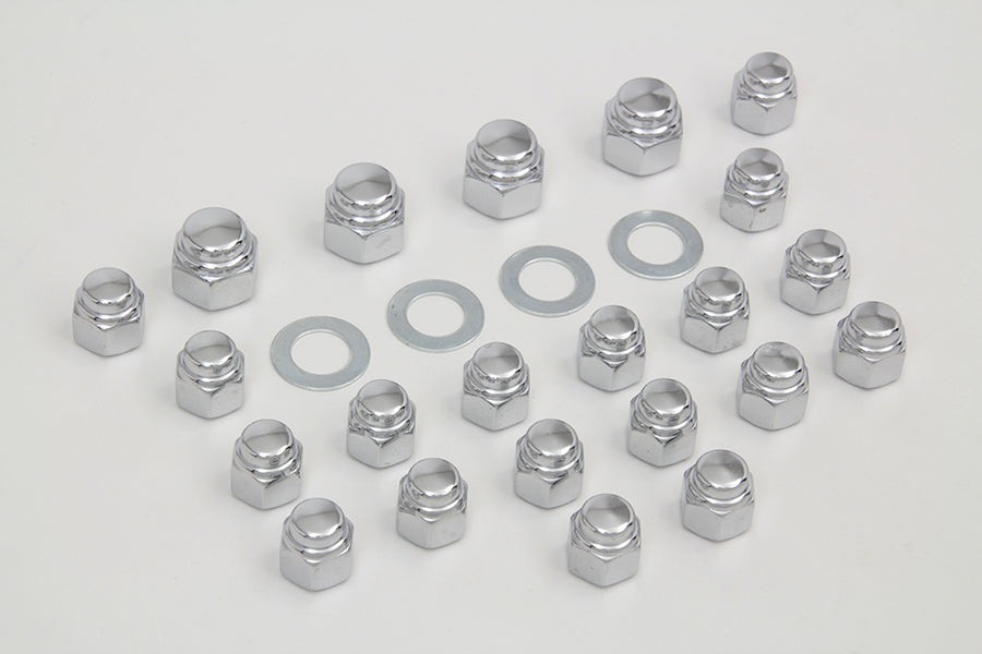Rocker Box Nut Kit Cap Style