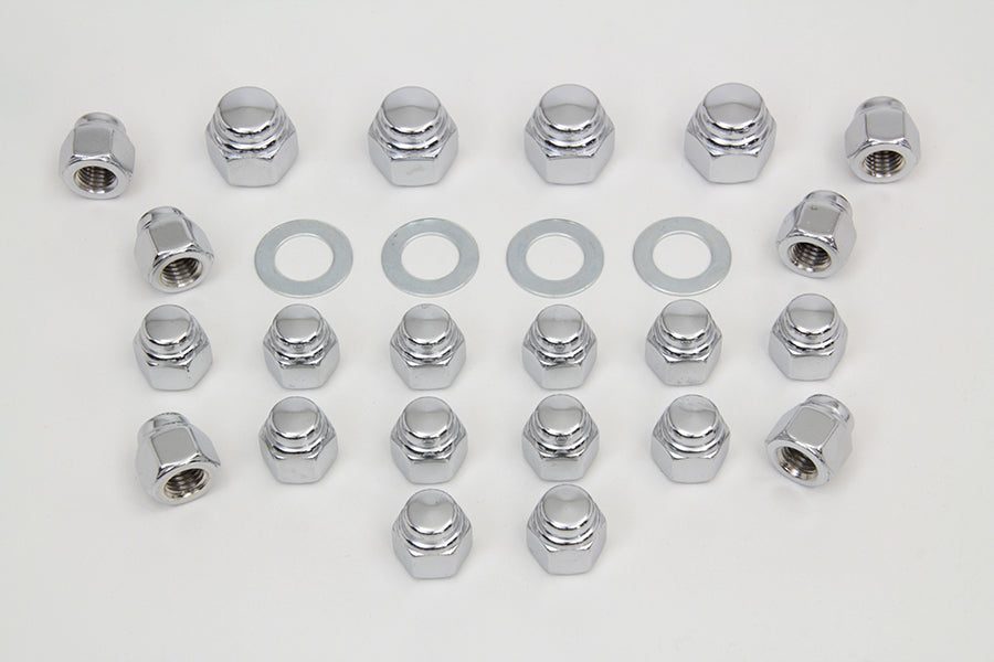 Rocker Box Nut Kit Cap Style