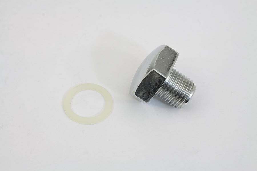 Oil Tank Drain Plug Chrome