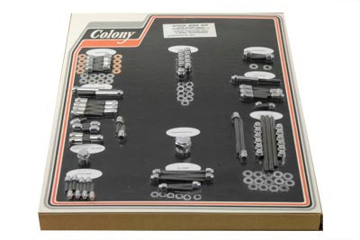Engine Dress Up Cap Kit Chrome