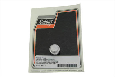 Cadmium Timing and Oil Tank Plug
