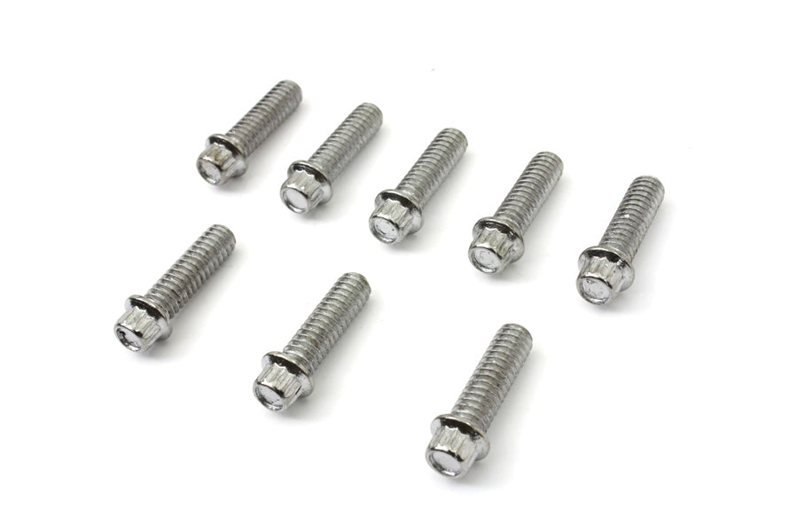 Tappet Block Screw Kit Chrome