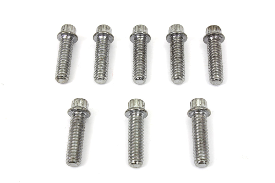 Tappet Block Screw Kit Chrome