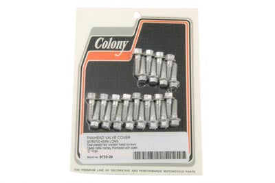Rocker Box Valve Cover Screws Short Cadmium