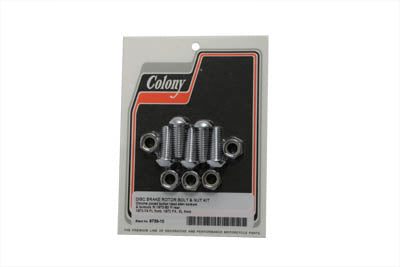Front or Rear Disc Bolts with Nuts for Single Disc