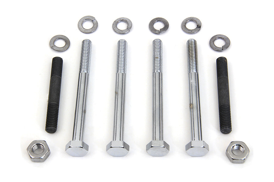 Oil Pump Mount Hex Kit Chrome